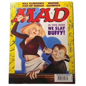 Mad Magazine "Slay Buffy" March 1998 Issue #367 Vintage